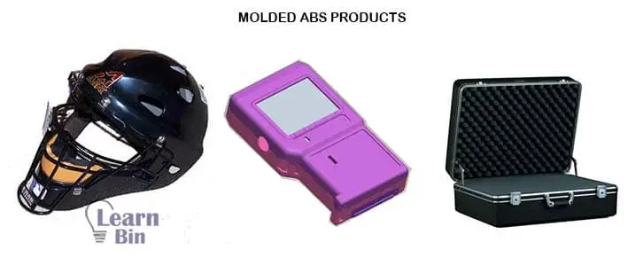 Molded ABS products