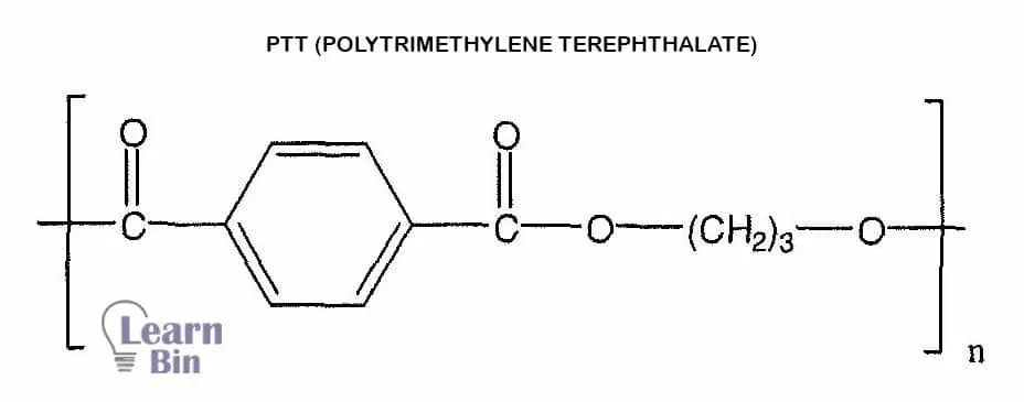 PTT (polytrimethylene terephthalate) molecule
