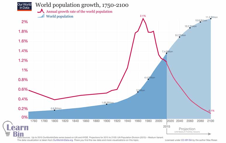 World population growth