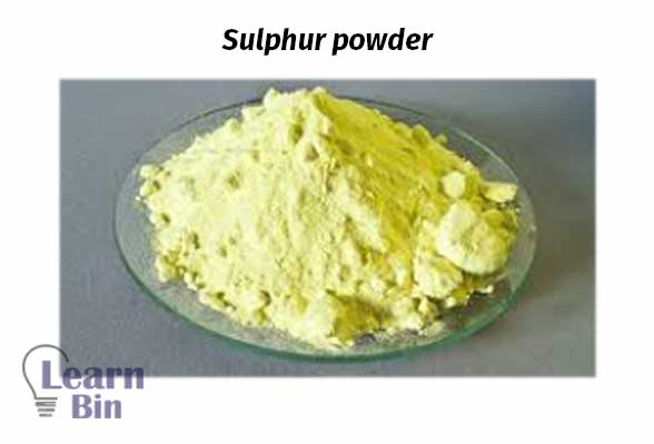 Sulfur powder