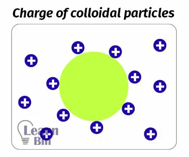 Charge of colloidal particles