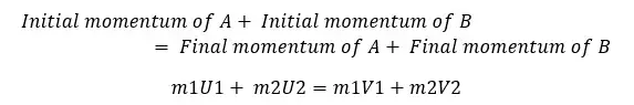 Linear momentum eq 10