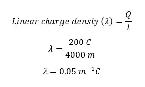 Electric charge density eq 5