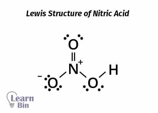 Lewis Structure of Nitric Acid