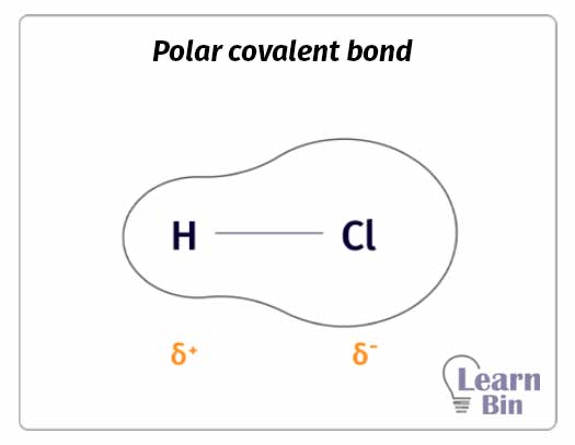 Polar covalent bond