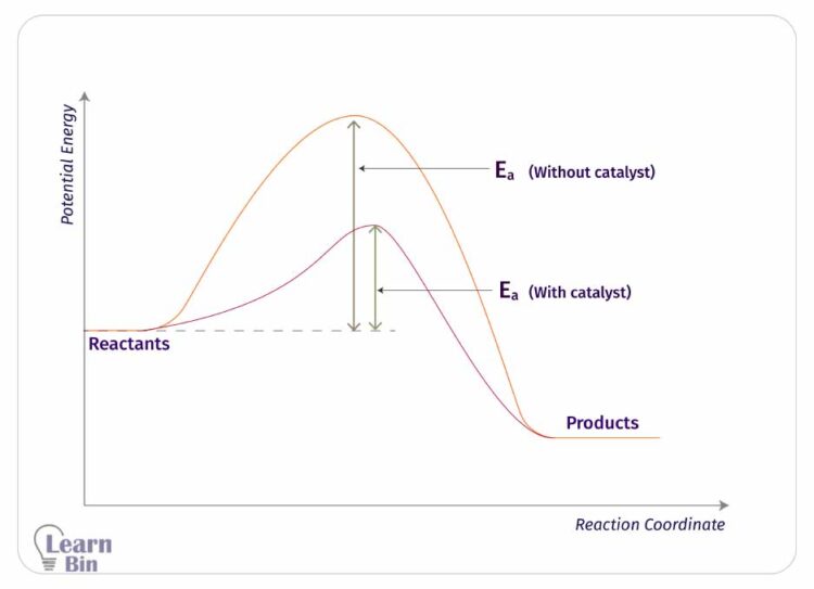 Elementary Reactions and Complex Reactions 21 energy profile of an elementary exothermic reaction with catalysts